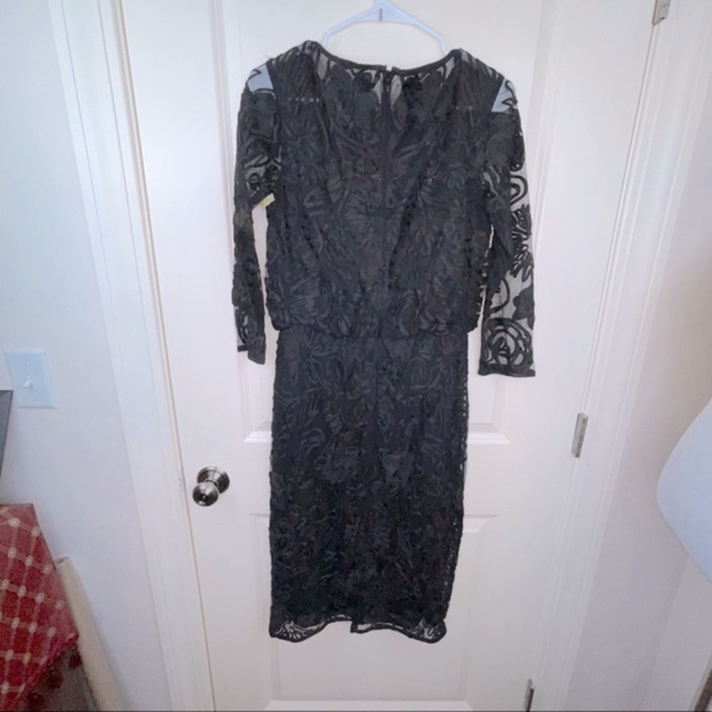 New Js Collections Soutache Blouson Midi Dress 4 - image 7